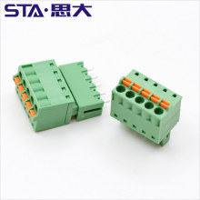 3.5 3.81mm FK-MCP 1,5/6-ST-3.81 Plug Free Spring 6 8 10 12poles terminal block